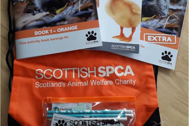 The Scottish animal charity has launched its new children's activity pack