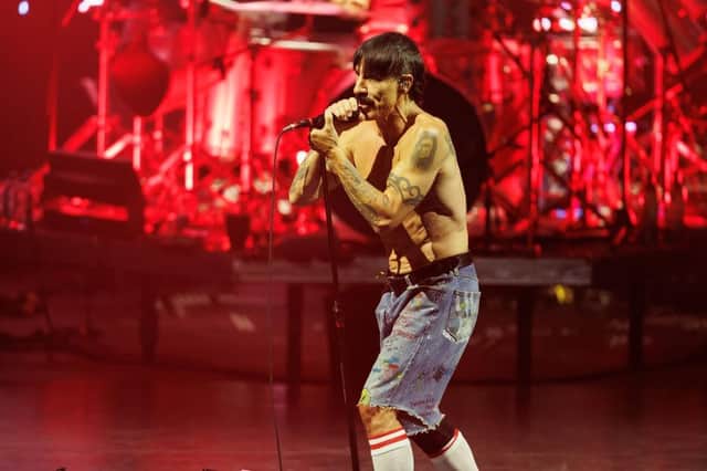 The Red Hot Chili Peppers have cancelled their show in Glasgow, part of their 2022 world tour (Photo by Rich Polk/Getty Images for Yaamava' Resort & Casino)