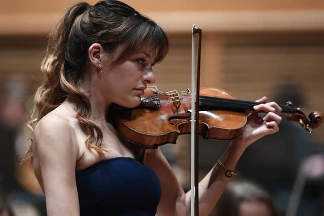 Nicola Benedetti says: "We are entering a rare and beautiful moment."   Picture: John Devlin