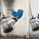 A reference to Elon Musk’s Twitter takeover, these artworks appeared on the corner of Rose Street at the end of last year. Artist, The Rebel Bear, said on social media that he ‘couldn’t decide on which one was more accurate so you get both’ before asking the public for their thoughts. They can be found on Rose Street North Lane in the city centre.