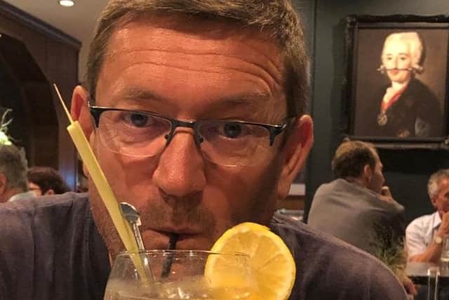 Paul Heaton enjoys a drink in advance of his 60th birthday celebrations.