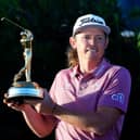 Cameron Smith  celebrates after winning the  The Players Championship at TPC Sawgrass in March. Picture: Mike Ehrmann/Getty Images.