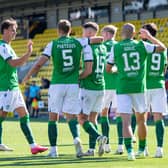 A look back at the weekend's action from the Scottish Premiership with Hibs top. Picture: SNS
