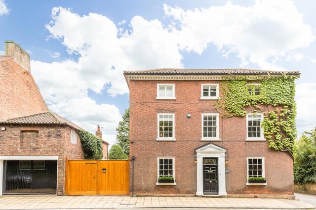 Possibly the most illustrious address in the region, No.1 Yorkshire is a fine, Grade II listed three storey town house constructed of red brick in Flemish bond with a pantile roof. Marketed by Fine & Country, 01302 960055.