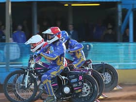 Josh Pickering, who missed the return leg at Ashfield due to Polish commitments, was very much there in spirit having been on the phone for updates throughout the meeting. Picture: Jack Cupido.