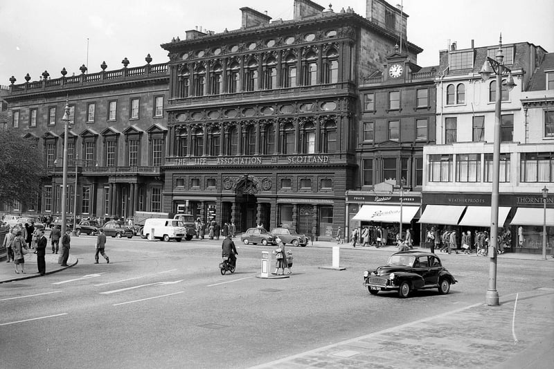 Situated at the foot of the Mound, the Life Association of Scotland Building was regarded by many as an architectural masterpiece. Its demolition in 1968 caused uproar among conservationists.