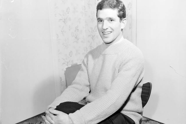 Derek Pringle, a member of the first team from Royal High to take part in the Top of the Form television quiz, in March 1960.
