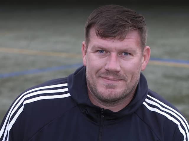 Dunbar United boss Kevin Haynes has his sights firmly set on promotion