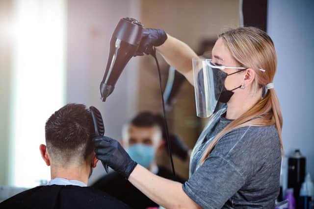 Hairdressers could reopen again in late April (Shutterstock)