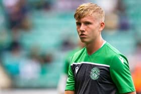 Josh Doig has featured twice for Hibs first team in pre-season friendlies with Newcastle United and Dunfermline last season. Pic: SNS Group Craig Foy