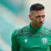 EDINBURGH, SCOTLAND - AUGUST 30: Hibernian's Ofir Marciano before a Scottish Premiership match between Hibernian and Aberdeen at Easter Road on August 30, 2020, in Edinburgh, Scotland. (Photo by Mark Scates / SNS Group)