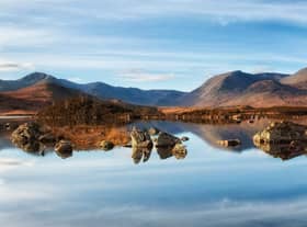 When restrictions allow, Rannoch Moor is an ideal destination for a campervan staycation.