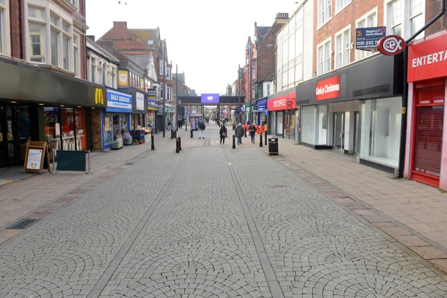 New restrictions and closures are now in place on King Street in South Shields.