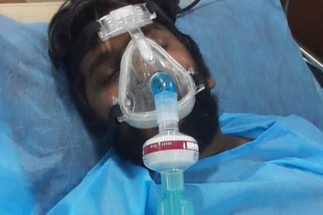 Antony Padmaraj is fighting for his life at a hospital in Tamil Nadu.