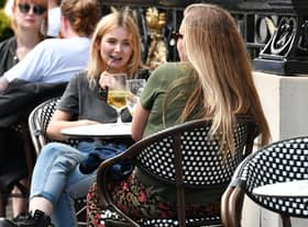 You’ll be able to enjoy a drink again from Monday – as long as you are sitting outside