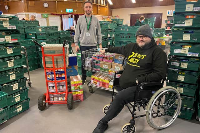 Tranent man Johnnie Meechan is donating to East Lothian Foodbank for the third consecutive year.