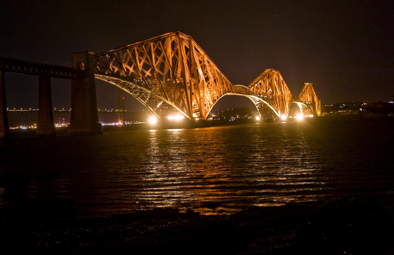 Calls for better illumination of Forth Bridge as Network Rail says no plans to fix lights until 2030