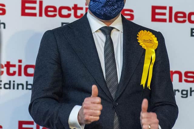 Lib Dem Alex Cole-Hamilton won Edinburgh Western with an increased majority