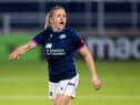 Chloe Rollie scored the last-gasp try which saw Scotland reach the Final Qualification Tournament.  (Photo by Ross Parker / SNS Group)