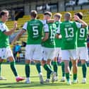 Hibs were on top form to defeat Livingston 4-1.