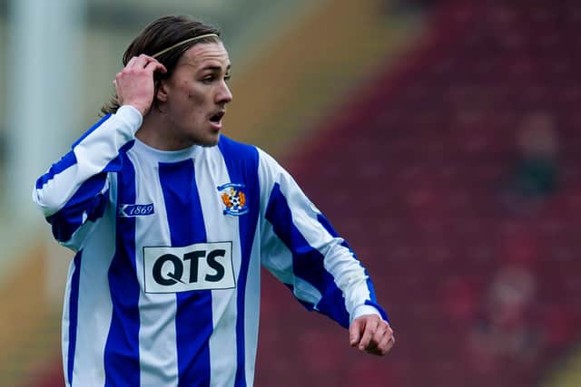 Irvine during his time at Kilmarnock.