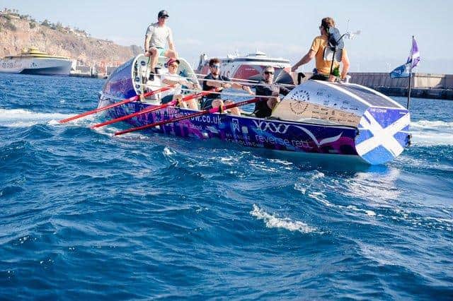 A team of rowers from North Berwick have finished third place in the Talisker Whisky Atlantic challenge (Picture Credit: Atlantic Campaigns).