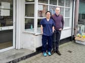Husband and wife team Marc Stuart and Ying Peng opened the Penicuik Podiatrist Clinic in February.