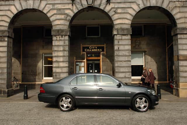 Edinburgh spent more than any other Scottish local authority on limousines for the Lord Provost.  Picture: Dan Phillips.