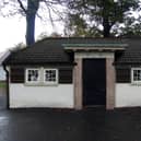The former toilet block after its transformation. The new Rosebean Cafe will open later in the summer.