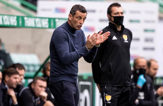 Jack Ross now wants Hibs to take belief from their draw with Rangers.