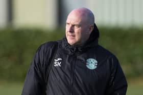 Steve Kean was pleased with the challenge posed by Brechin City, taking his young players “out of their comfort zone”. Picture: Paul Devlin / SNS