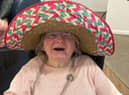 Drummond Grange resident Rhoda donned a sombrero.