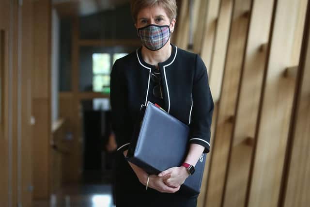 Nicola Sturgeon could be set to tighten instruction sin Scotland (Getty Images)