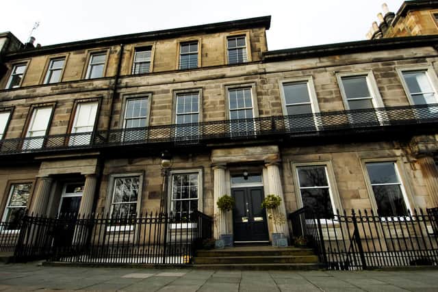 Regent Terrace in Edinburgh has been named as Scotland's most expensive street for the second year running