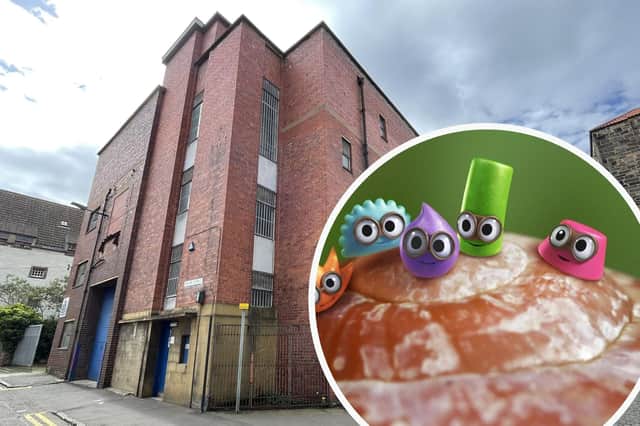 Found in the Leith part of Edinburgh, The Warehouse built in 1950s could be transformed into an aparthotel (Images: Freakworks and Tiny Wonders, BBC)