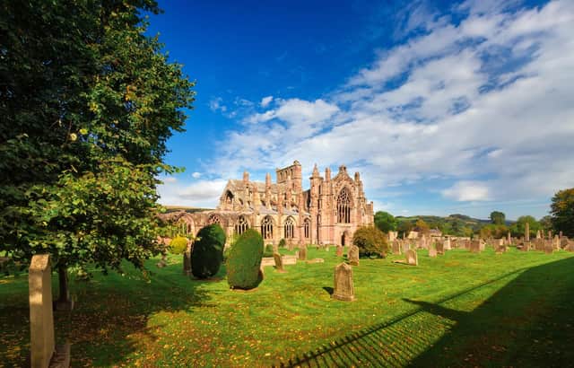 Melrose Abbey in the Scottish Borders is among more than 50 properties cared for by historic Environment Scotland which are currently closed to the public while assessments of their condition are carried out. Picture: Getty Images