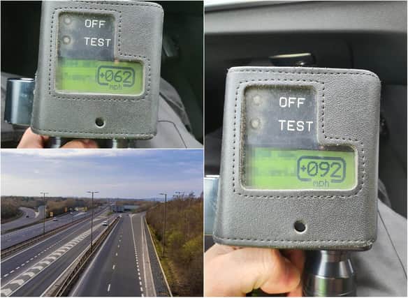 Drivers were stopped after clocking speeds of more than 90mph. The City Bypass has been eerily quiet of late.