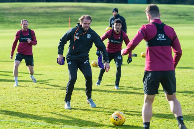 Robbie Neilson has sent a message to Hearts fans ahead of the league opener. picture: SNS