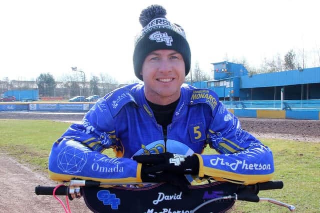 Josh Pickering was delighted the Edinburgh Monarchs took all four points away from their trip to Birmingham. Picture: Jack Cupido.