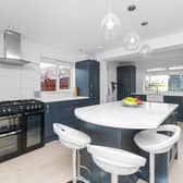 The incredible kitchen of 6 Knightslaw Place, Penicuik.