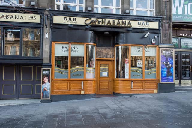 The Edinburgh Playhouse will be expanding after the sale of a neighbouring site which was home to Cafe Habana for more than 20 years. Picture: Ian Georgeson