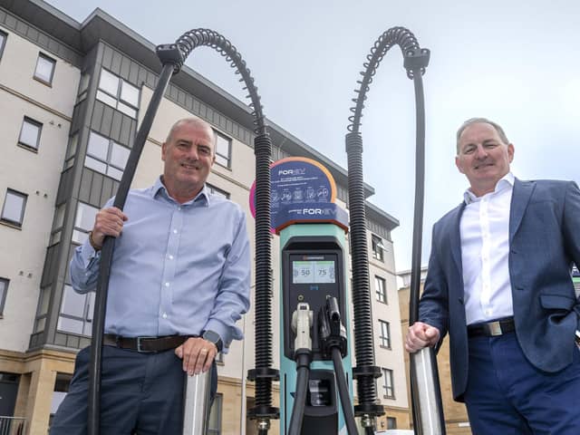 From left: new CEO Steve Dunlop and chair John Watson. Picture: contributed.