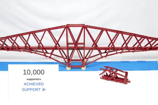 Lego Forth Bridge: Model version of Edinburgh's iconic bridge to be considered after huge public support
