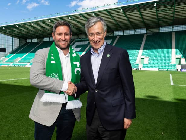 Ron Gordon is "angling" for a top-four finish for Hibs. (Photo by Mark Scates / SNS Group)