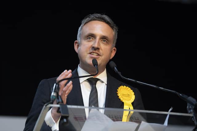 Scottish Lib Dem leader Alex Cole-Hamilton says there is a "golden opportunity to reimagine the UK".      Picture: Lesley Martin/PA Wire