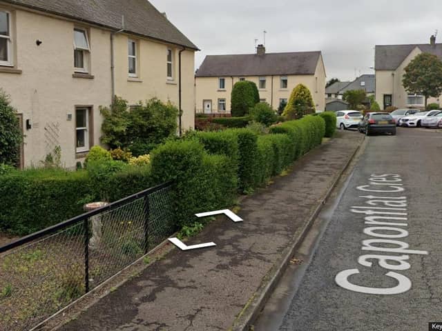 Two women were found at a house in Caponflat Crescent, Haddington