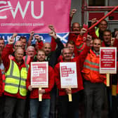 Royal Mail postal workers have taken strike action over an imposed two per cent pay rise.  Picture: Michael Gillen.