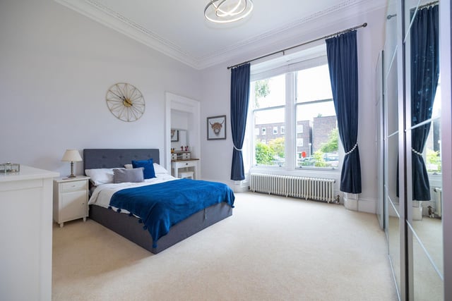 One of the two additional sizeable carpeted double bedrooms at this Grange property.