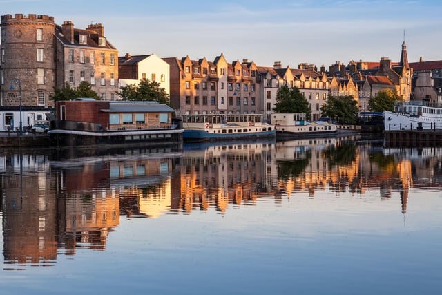 The Shore at Leith is peaceful, serene and outrageously pretty.