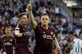 Lawrence Shankland of Hearts. 